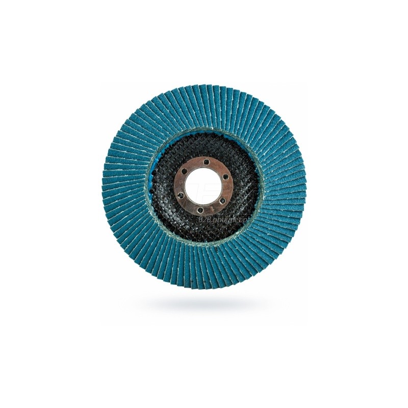 Norton ATLAS KX663 cyrkon conical flap disc 125/P80