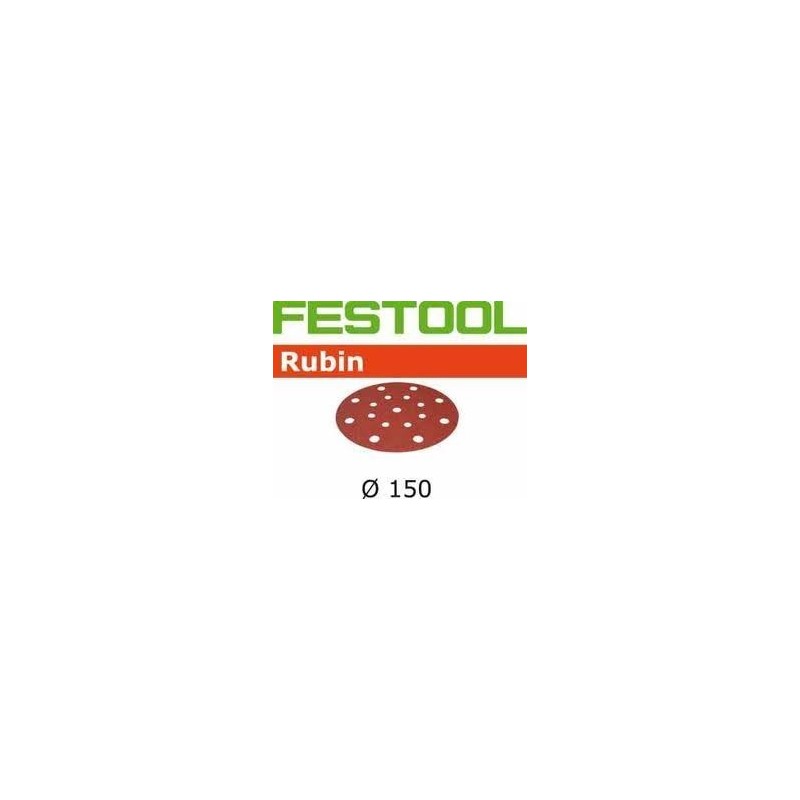 P 120 FESTOO RUBIN 2 - schuurschijven 150 mm. 50 stuks