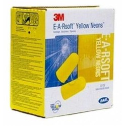 3M™ E-A-Rsoft™ Yellow Neons™ Earplugs 4 Products - 250 pairs