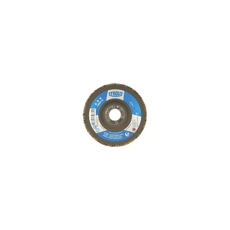 Tyrolit Premium 2in1 conical flap disc 125/60