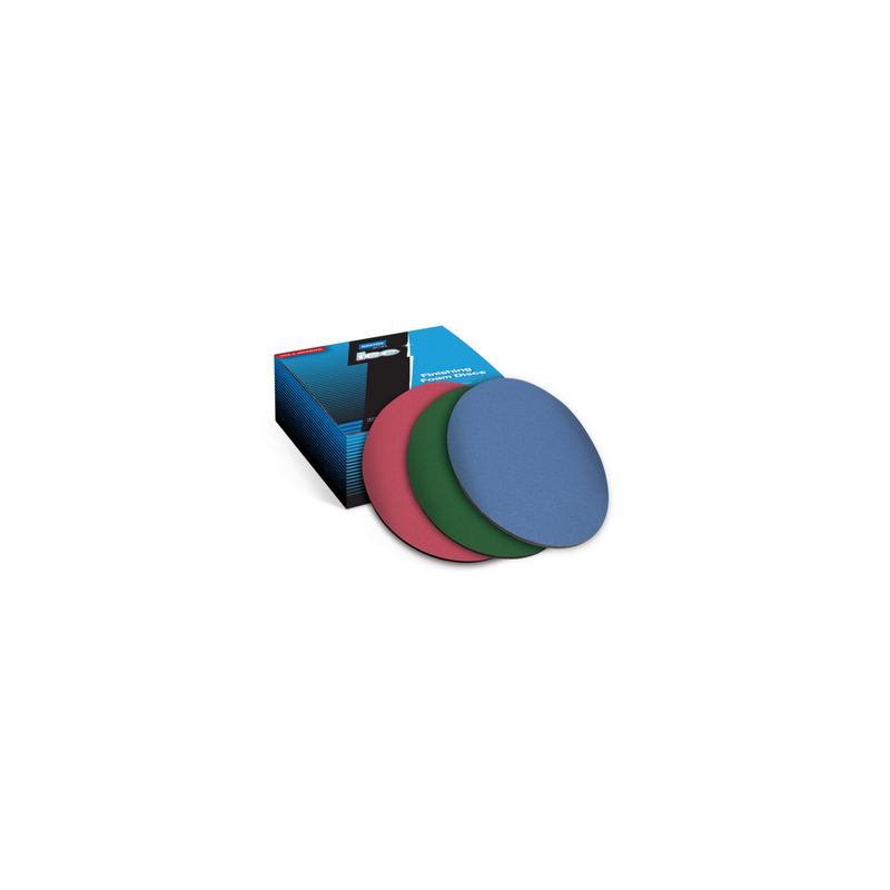 Norton Ice Q255 FOAM Sanding Discs 152 mm P1500