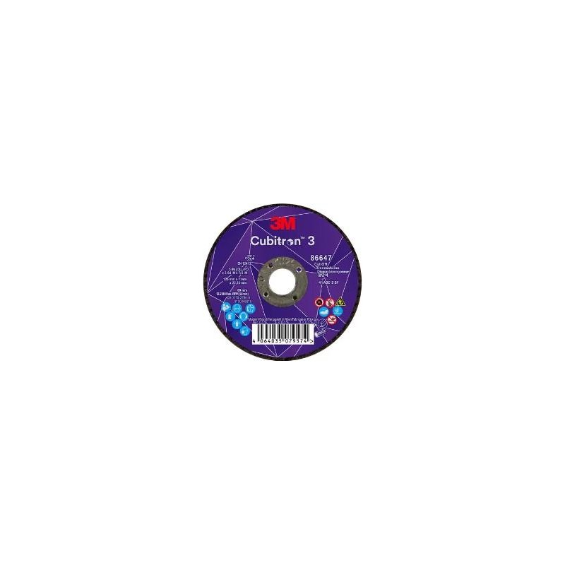 3M Cubitron 3 cutting disc 125x2.0 - 3M 88775