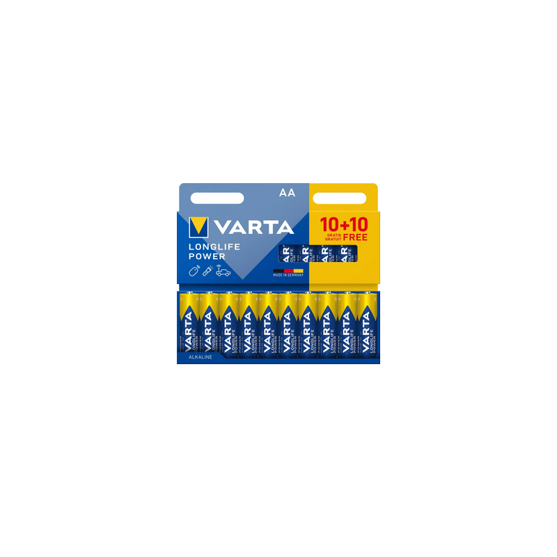 VARTA Longlife Power AA actiepack 20 stuks (10+10)