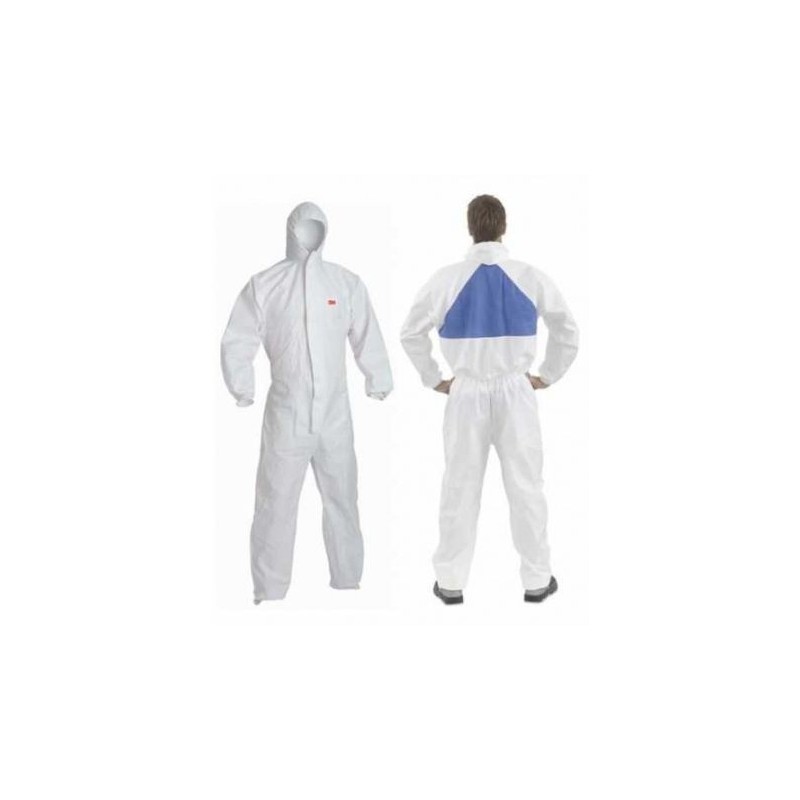 3M 4540+ Beschermende overall - Wit/Blauw XXL 3M 4540+ Beschermende overall - Wit/Blauw XXL