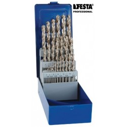 HSS-Co5 spiral drill set...